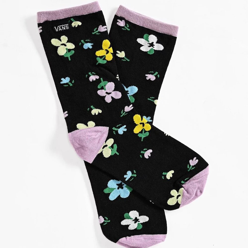 Vans Ticker Floral Women's Crew Socks